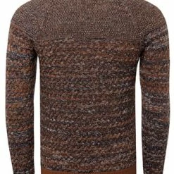 RUSTY NEAL Pullover Mit Modischen Knöpfen Camel 12 RUSTY NEAL Pullover Mit Modischen Knöpfen Camel -Galeria Geschäft unnamed file 2276