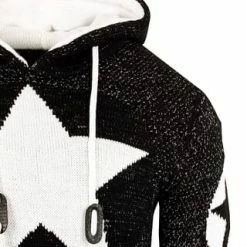 RUSTY NEAL Kapuzenpullover Mit Großem Stern-Design Schwarz/ Weiß 11 RUSTY NEAL Kapuzenpullover Mit Großem Stern-Design Schwarz/ Weiß -Galeria Geschäft unnamed file 2287