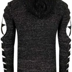 RUSTY NEAL Kapuzenpullover Mit Großem Stern-Design Schwarz/ Weiß 12 RUSTY NEAL Kapuzenpullover Mit Großem Stern-Design Schwarz/ Weiß -Galeria Geschäft unnamed file 2288