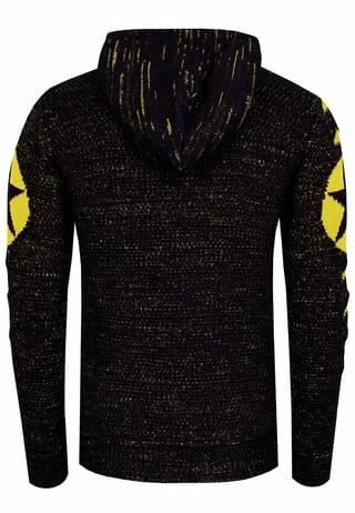 RUSTY NEAL Kapuzenpullover Mit Großem Stern-Design Schwarz/ Gelb 7 RUSTY NEAL Kapuzenpullover Mit Großem Stern-Design Schwarz/ Gelb – Bild 5