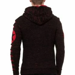 RUSTY NEAL Kapuzenpullover Mit Großem Stern-Design Schwarz/ Rot 10 RUSTY NEAL Kapuzenpullover Mit Großem Stern-Design Schwarz/ Rot -Galeria Geschäft unnamed file 2304