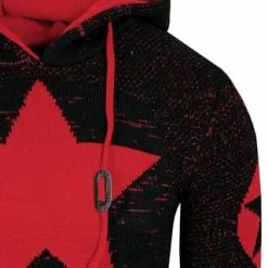 RUSTY NEAL Kapuzenpullover Mit Großem Stern-Design Schwarz/ Rot 11 RUSTY NEAL Kapuzenpullover Mit Großem Stern-Design Schwarz/ Rot -Galeria Geschäft unnamed file 2305