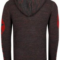 RUSTY NEAL Kapuzenpullover Mit Großem Stern-Design Anthrazit/ Rot 12 RUSTY NEAL Kapuzenpullover Mit Großem Stern-Design Anthrazit/ Rot -Galeria Geschäft unnamed file 2318