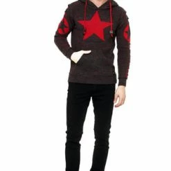 RUSTY NEAL Kapuzenpullover Mit Großem Stern-Design Anthrazit/ Rot 13 RUSTY NEAL Kapuzenpullover Mit Großem Stern-Design Anthrazit/ Rot -Galeria Geschäft unnamed file 2325