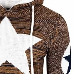 RUSTY NEAL Kapuzenpullover Mit Großem Stern-Design Camel/ Weiß 11 RUSTY NEAL Kapuzenpullover Mit Großem Stern-Design Camel/ Weiß -Galeria Geschäft unnamed file 2335