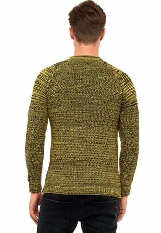 Pullover im modischen Strick-Design RUSTY NEAL Pullover Im Modischen Strick-Design Gelb -Galeria Geschäft unnamed file 2345