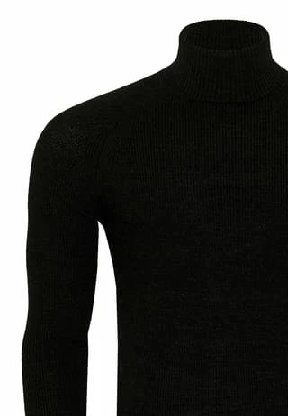 RUSTY NEAL Pullover Mit Stilvollem Hochkragen Schwarz 6 RUSTY NEAL Pullover Mit Stilvollem Hochkragen Schwarz – Bild 4