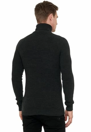 Pullover mit stilvollem Hochkragen RUSTY NEAL Pullover Mit Stilvollem Hochkragen Anthrazit -Galeria Geschäft unnamed file 2374