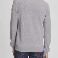 GALERIA Cashmere Pullover, Rundhals-Ausschnitt, Breite Rippabschlüsse, Für Herren 05 HELLGRAU MEL. -Galeria Geschäft unnamed file 2422