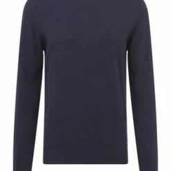 GALERIA Cashmere Pullover, Rundhals-Ausschnitt, Breite Rippabschlüsse, Für Herren 04 NAVY