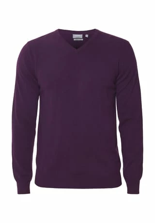 Cashmere Pullover, V-Ausschnitt, breite Rippabschlüsse, für Herren GALERIA Cashmere Pullover, V-Ausschnitt, Breite Rippabschlüsse, Für Herren 14 LILA -Galeria Geschäft unnamed file 2435