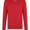 GALERIA Cashmere Pullover, V-Ausschnitt, Breite Rippabschlüsse, Für Herren 08 RED -Galeria Geschäft unnamed file 2445