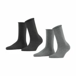 ESPRIT Socken, Uni, 2er-Pack, Für Damen 0030 SORTIMENT -Galeria Geschäft unnamed file 245