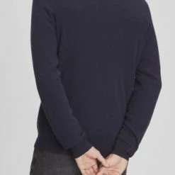 GALERIA Cashmere Pullover, V-Ausschnitt, Breite Rippabschlüsse, Für Herren 04 NAVY -Galeria Geschäft unnamed file 2464