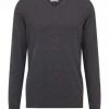 GALERIA Cashmere Pullover, V-Ausschnitt, Breite Rippabschlüsse, Für Herren 01 ANTHRAZIT MELANGE -Galeria Geschäft unnamed file 2468