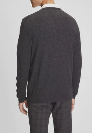 Cashmere Pullover, V-Ausschnitt, breite Rippabschlüsse, für Herren GALERIA Cashmere Pullover, V-Ausschnitt, Breite Rippabschlüsse, Für Herren 01 ANTHRAZIT MELANGE -Galeria Geschäft unnamed file 2470