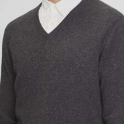 GALERIA Cashmere Pullover, V-Ausschnitt, Breite Rippabschlüsse, Für Herren 01 ANTHRAZIT MELANGE 5 GALERIA Cashmere Pullover, V-Ausschnitt, Breite Rippabschlüsse, Für Herren 01 ANTHRAZIT MELANGE -Galeria Geschäft unnamed file 2471