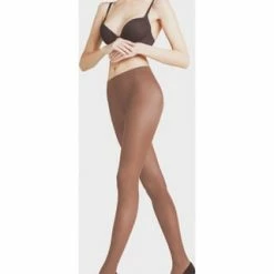 FALKE Feinstrumpfhose, "Matt Deluxe", Transparent, 30 DEN Coffee