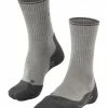 FALKE Trekking Socken, "TK2 Wool Silk", Für Damen LIGHT GREY -Galeria Geschäft unnamed file 306