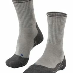 FALKE Trekking Socken, "TK2 Wool Silk", Für Damen LIGHT GREY