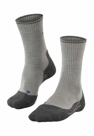 FALKE Trekking Socken, "TK2 Wool Silk", Für Damen LIGHT GREY 3 FALKE Trekking Socken, "TK2 Wool Silk", Für Damen LIGHT GREY