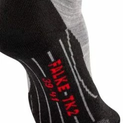 FALKE Damen Socken - Trekking Socken TK 2, Ergonomic, Merinowoll-Mix Hellgrau -Galeria Geschäft unnamed file 316