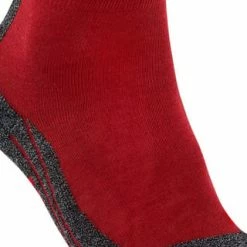FALKE Damen Socken - Trekking Socken TK 2, Ergonomic, Merinowoll-Mix Rot -Galeria Geschäft unnamed file 322