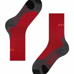 FALKE Damen Socken - Trekking Socken TK 2, Ergonomic, Merinowoll-Mix Rot -Galeria Geschäft unnamed file 325