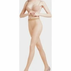 FALKE Strumpfhose, 15 Den, Glänzend, Für Damen Beige