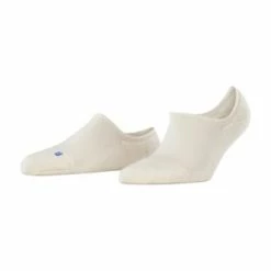 FALKE Keep Warm Füßlinge, Plüschsohle, Klimaregulierend, Für Damen 2040 OFFWHITE