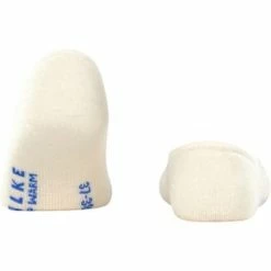 FALKE Keep Warm Füßlinge, Plüschsohle, Klimaregulierend, Für Damen 2040 OFFWHITE -Galeria Geschäft unnamed file 384