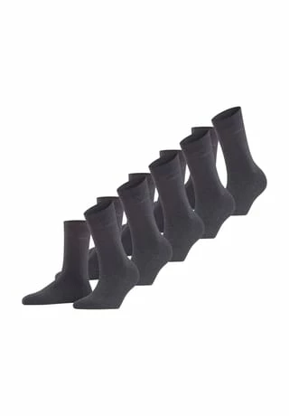 ESPRIT Socken, 5er Pack, "Solid Essential", Einfarbig, Für Damen 3080 ANTHRA.MEL 3 ESPRIT Socken, 5er Pack, "Solid Essential", Einfarbig, Für Damen 3080 ANTHRA.MEL