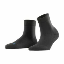 FALKE Cool Kick Kurzsocken, Gepolstert, Funktionsgarn, Für Damen 3000 BLACK