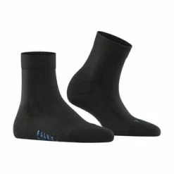 FALKE Cool Kick Kurzsocken, Gepolstert, Funktionsgarn, Für Damen 3000 BLACK -Galeria Geschäft unnamed file 408