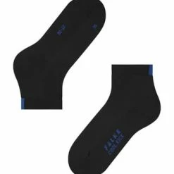 FALKE Cool Kick Kurzsocken, Gepolstert, Funktionsgarn, Für Damen 3000 BLACK -Galeria Geschäft unnamed file 409