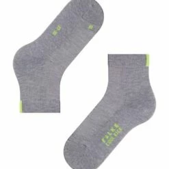 FALKE Cool Kick Kurzsocken, Gepolstert, Funktionsgarn, Für Damen 3400 LIGHT GREY -Galeria Geschäft unnamed file 417