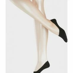 ESPRIT Füßlinge, 2er-Pack, Anti-Slip-System, Baumwollmix, Für Damen 3000 BLACK