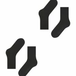 FALKE Socken, Softmerino, 2er-Pack, Für Damen 3009 BLACK -Galeria Geschäft unnamed file 424