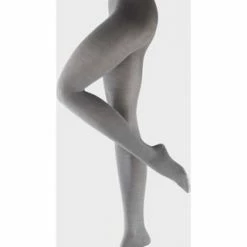 FALKE Softmerino Strickstrumpfhose, Uni, Für Damen Light Grey