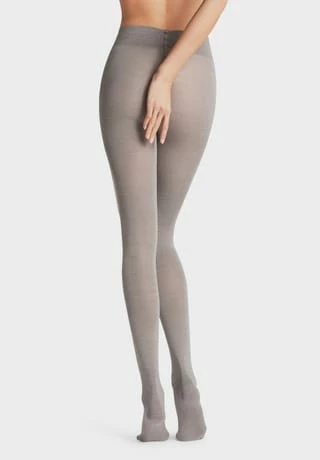 FALKE Softmerino Strickstrumpfhose, Uni, Für Damen Light Grey 4 FALKE Softmerino Strickstrumpfhose, Uni, Für Damen Light Grey – Bild 2