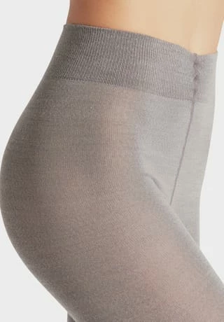 FALKE Softmerino Strickstrumpfhose, Uni, Für Damen Light Grey 7 FALKE Softmerino Strickstrumpfhose, Uni, Für Damen Light Grey – Bild 5