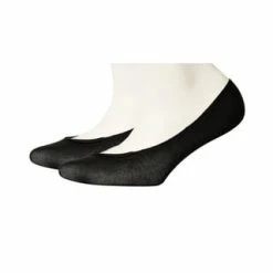 ESPRIT Damen Füßlinge 2er Pack, Invisible Socks, 2 Paar, - Weiß O. Schwarz Schwarz