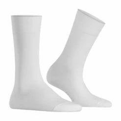 FALKE Socken, "Sensitive Granada ", Verstärkte Belastungszonen, Flache Nähte, Für Damen 2009 WHITE -Galeria Geschäft unnamed file 483