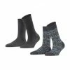 ESPRIT Socken, 2er-Pack, Streifen, Für Damen 3081 ANTHRA.MEL 2 ESPRIT Socken, 2er-Pack, Streifen, Für Damen 3081 ANTHRA.MEL -Galeria Geschäft unnamed file 49
