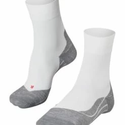 FALKE Sportsocken "Laufsocken RU4", Komfortbund, Für Damen 2020 WEISS/GRAU