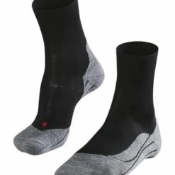 FALKE RU4 Laufsocken, Anatomisches Fußbett, Für Damen Schwarz/ Grau -Galeria Geschäft unnamed file 529