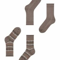ESPRIT Socken, 2er-Pack, Streifen, Für Damen 4770 NUT MEL. 9 ESPRIT Socken, 2er-Pack, Streifen, Für Damen 4770 NUT MEL. -Galeria Geschäft unnamed file 56