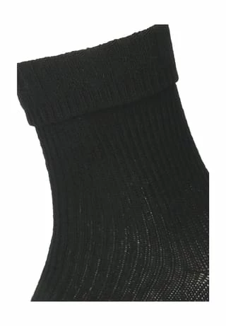 OROBLÙ Socken "Hilda", Gerippt, Für Damen 590 BLACK 4 OROBLÙ Socken "Hilda", Gerippt, Für Damen 590 BLACK – Bild 2