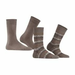 ESPRIT Socken, 2er-Pack, Streifen, Für Damen 4770 NUT MEL. 11 ESPRIT Socken, 2er-Pack, Streifen, Für Damen 4770 NUT MEL. -Galeria Geschäft unnamed file 58