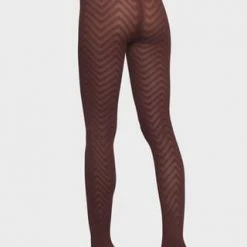 OROBLÙ Strumpfhose "Chevron Tights", Blickdicht, Für Damen 31S SANGRIA 1 -Galeria Geschäft unnamed file 580